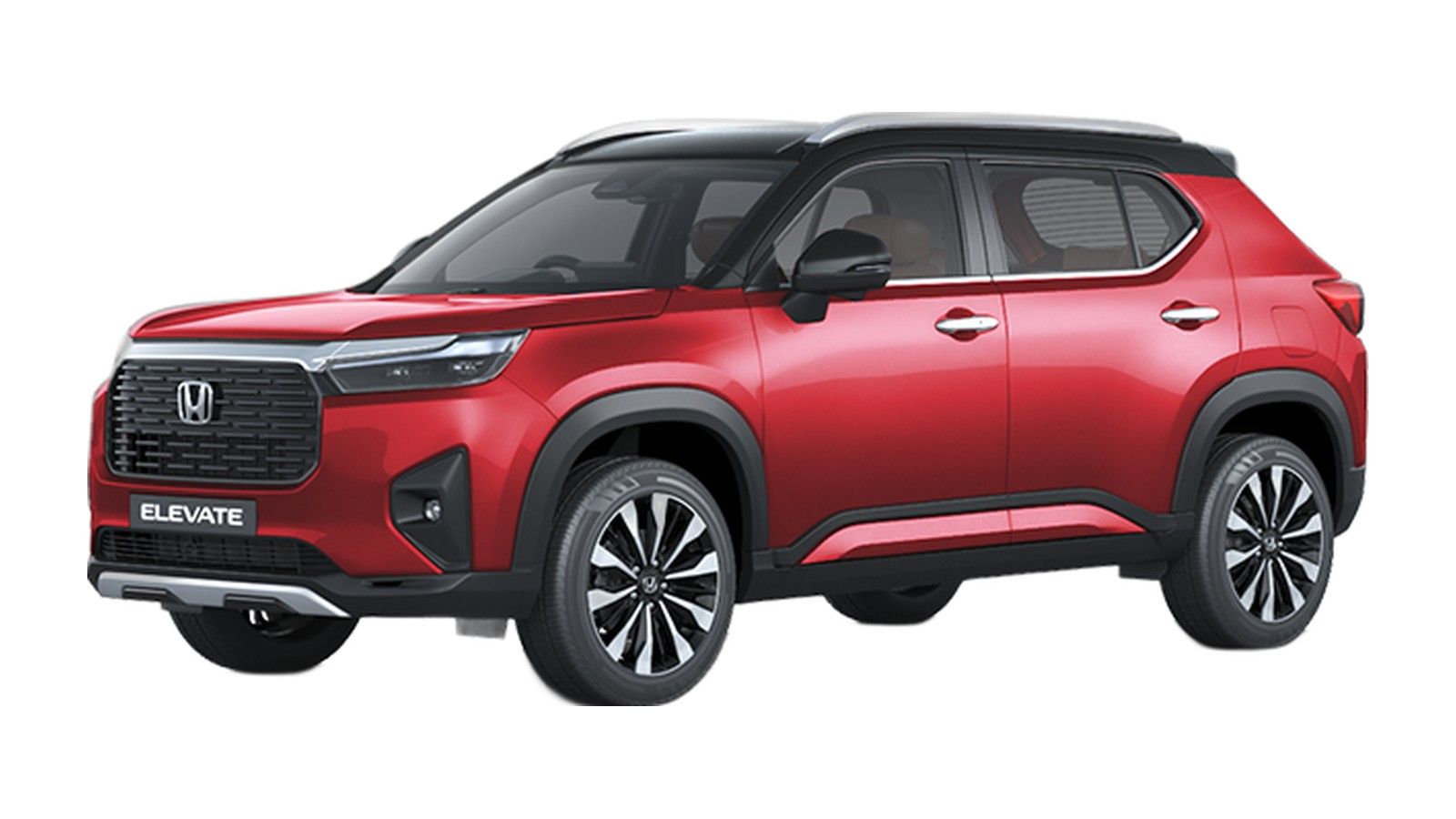 Honda Elevate in Radiant Red Metallic with Crystal Black Pearl Roof (Dual-Tone)