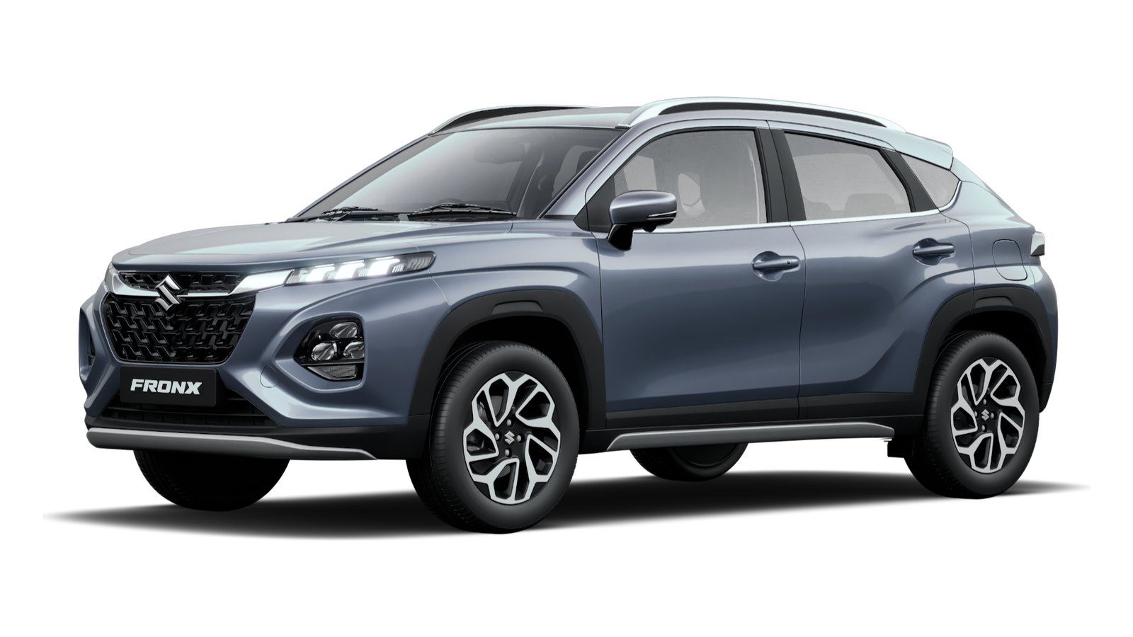 Maruti Suzuki Fronx in Splendid Silver