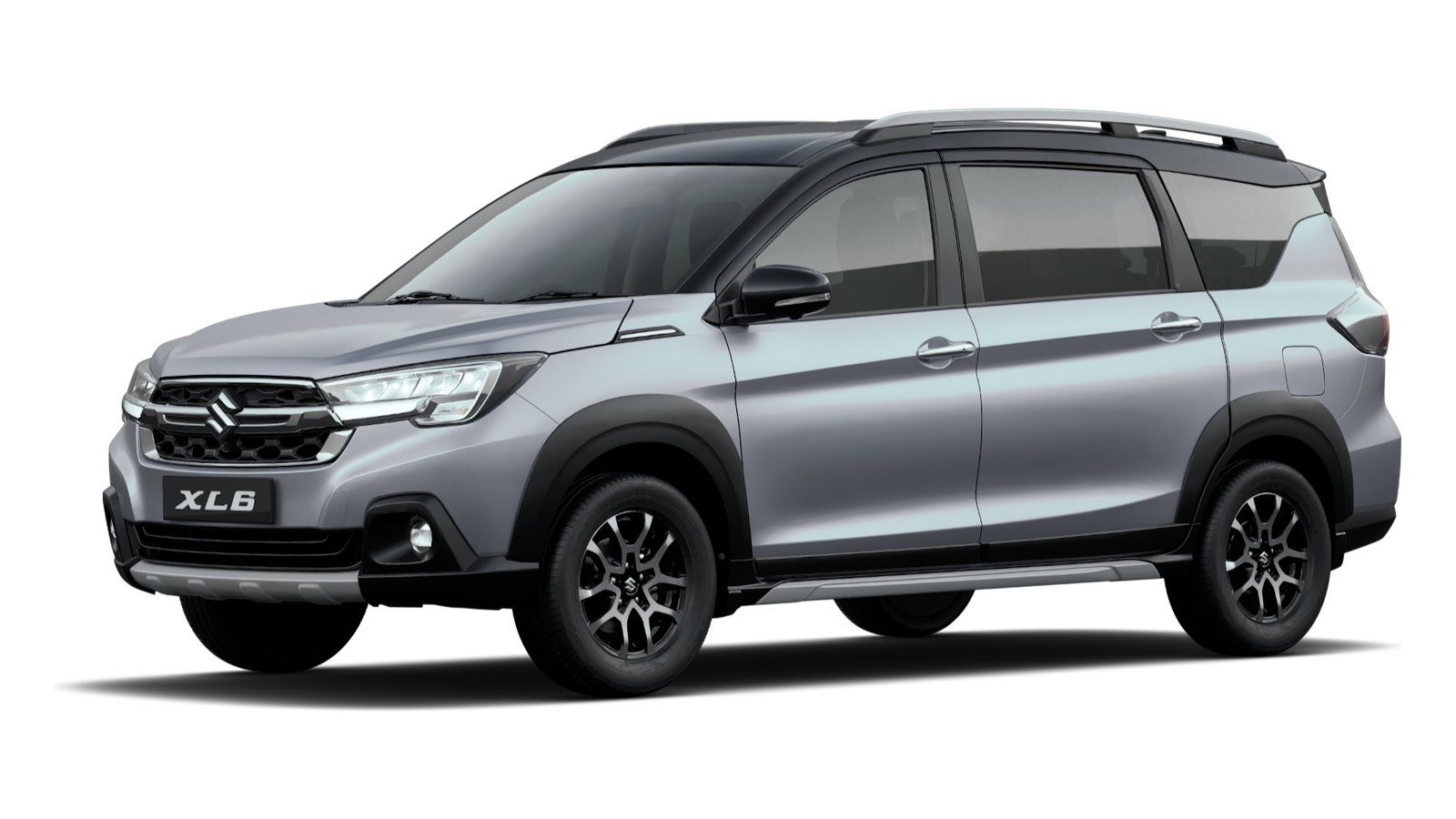 Maruti Suzuki XL6 in Splendid Silver with Midnight Black Roof