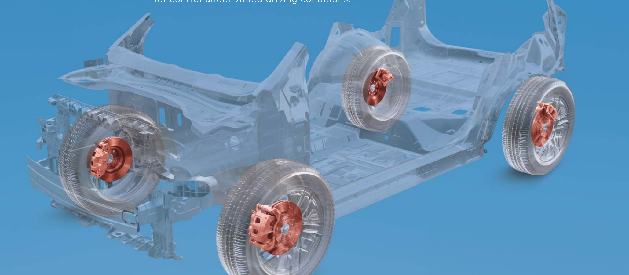 Mahindra XUV 7XO — All-four disc brakes