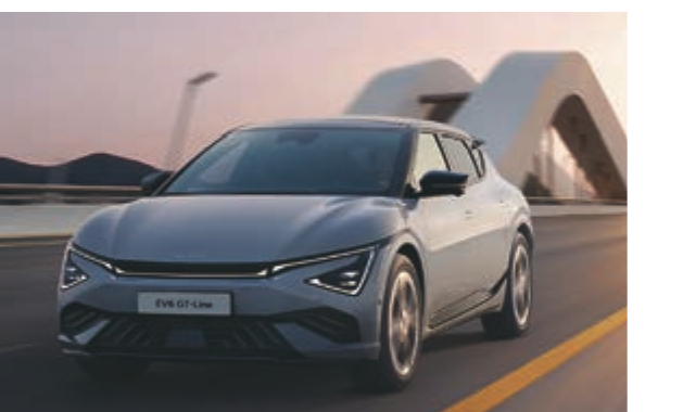 Kia EV6 — Up to 663 km of driving range on a single charge.