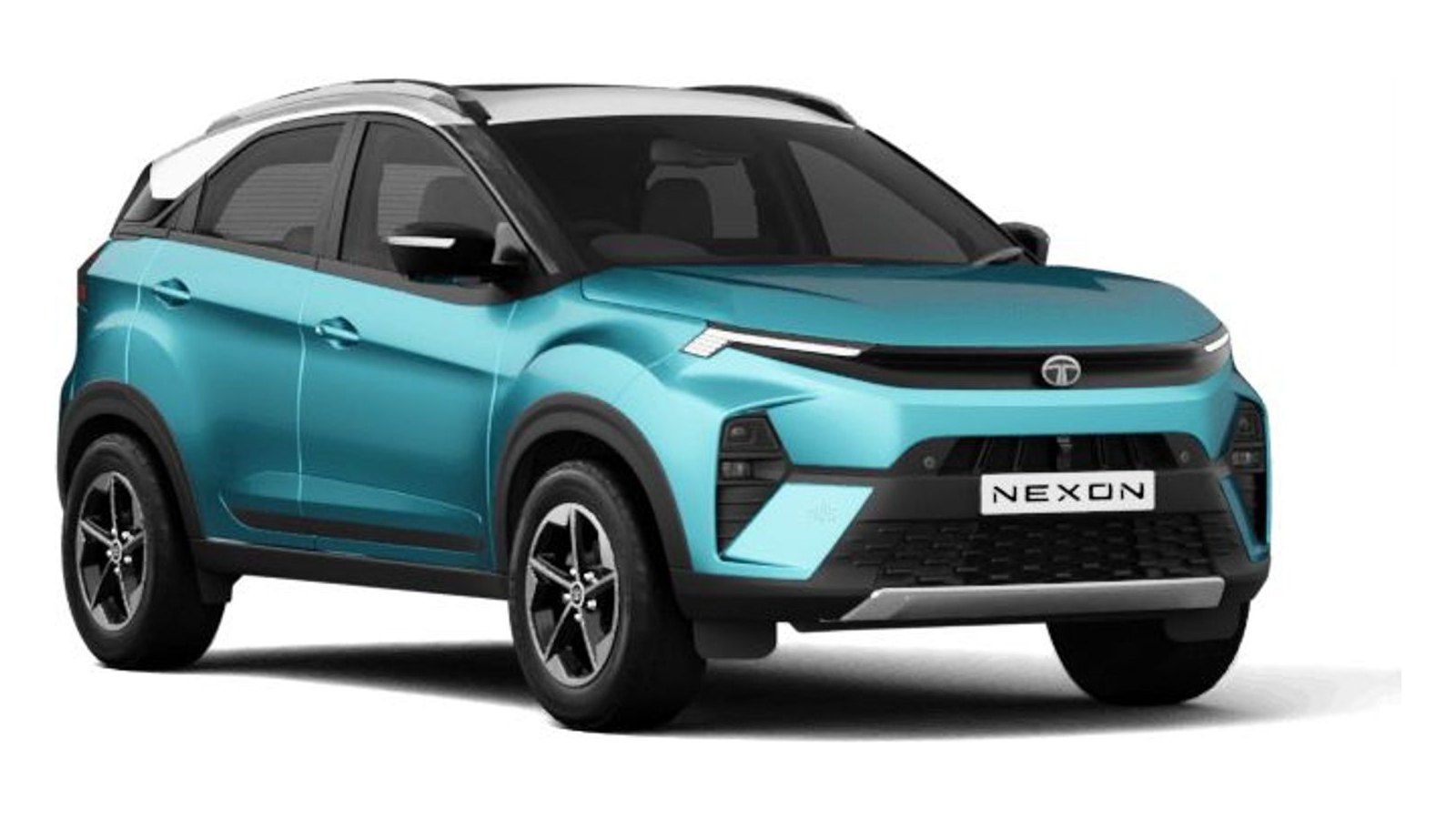 Tata Nexon in Ocean Blue
