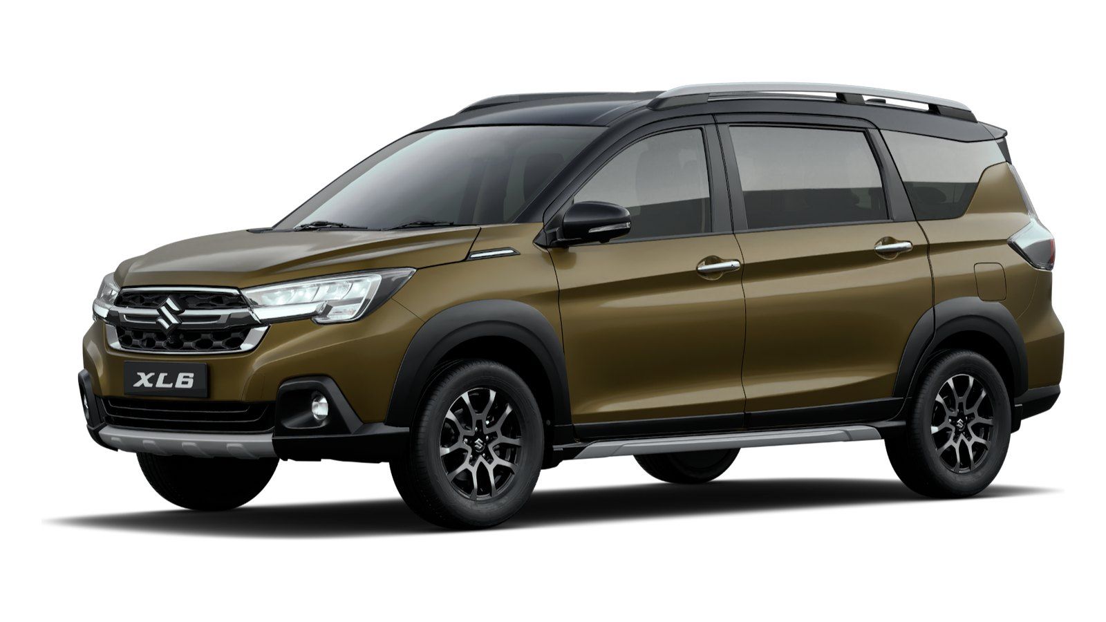 Maruti Suzuki XL6 in Brave Khaki with Midnight Black Roof