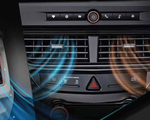 Mahindra XUV400 — Dual-zone automatic temperature control