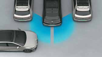 Hyundai Ioniq 5 — Rear Cross-Traffic Collision Warning (RCCW)