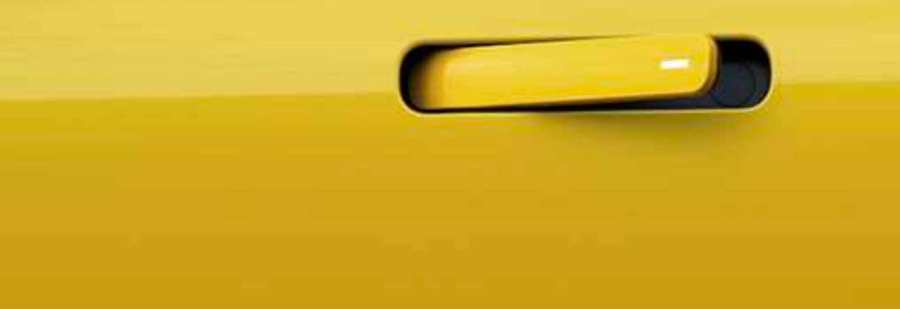 Tata Sierra — Flush door handles with welcome lights sit flat in the door - they don't stick out, they stand out