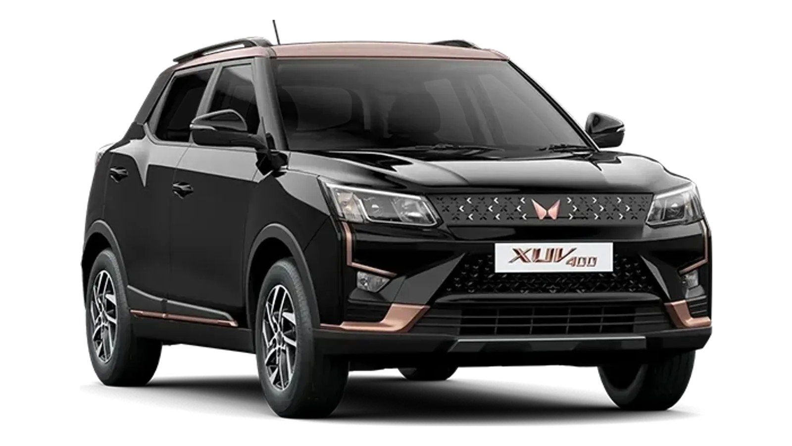 Mahindra XUV400 in Satin Copper, Napoli Black