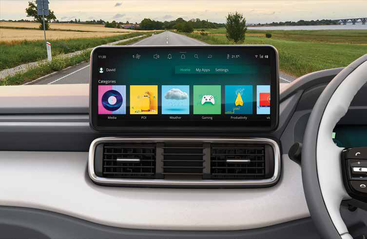 Tata Punch EV — 26.03 cm HD infotainment by HARMAN with Arcade.ev app suite