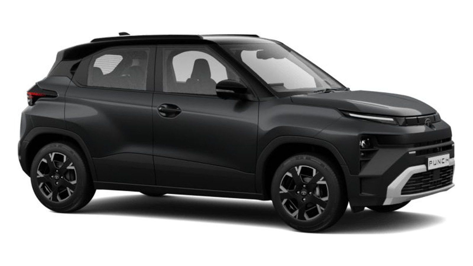 Tata Punch in Daytona Grey With Black roof