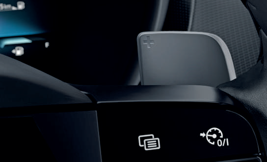 Tata Nexon — Paddle shifters - manual gear control with the 7-speed DCA