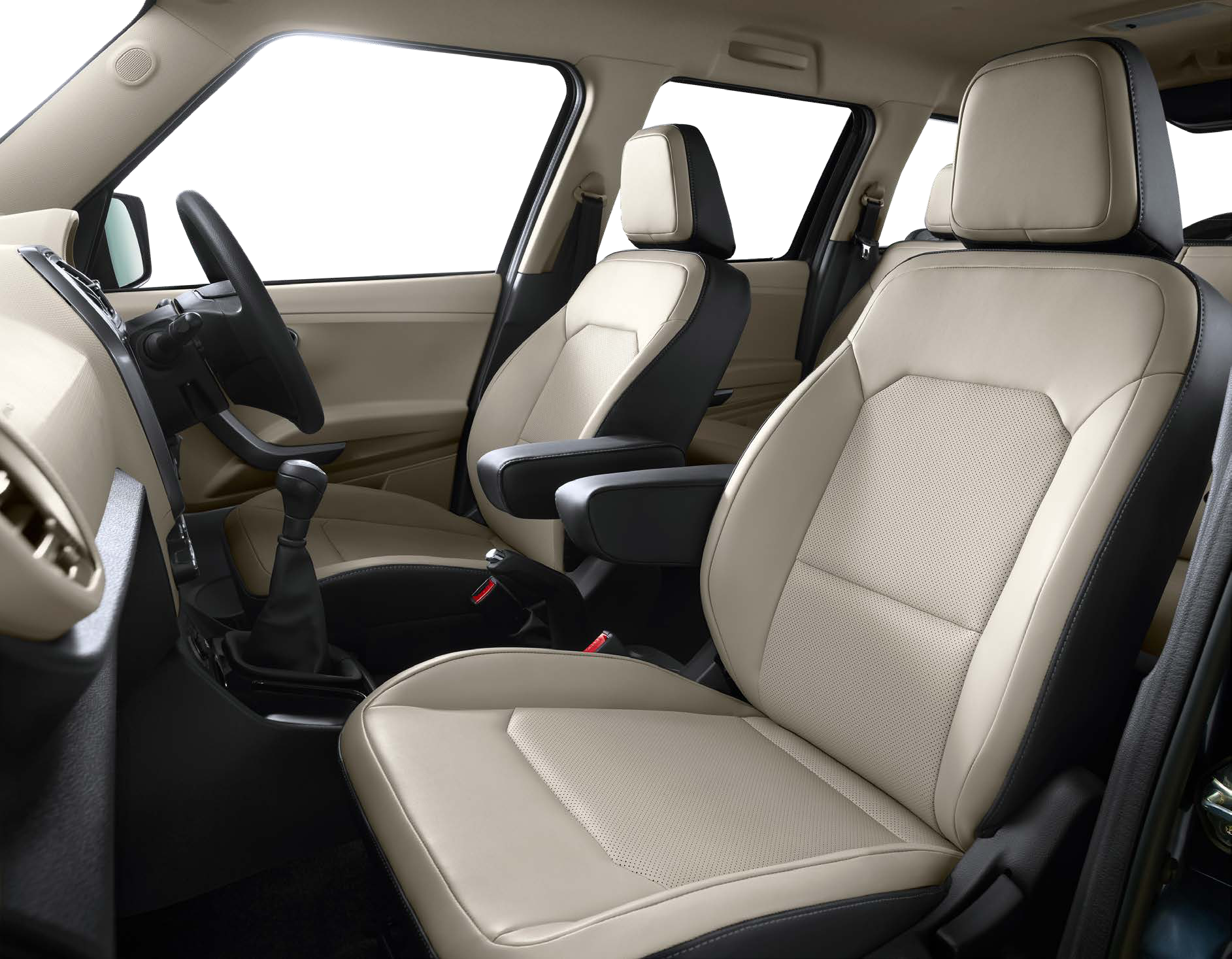 Mahindra Bolero Neo — Lunar Grey leatherette seats with front armrests (N11)