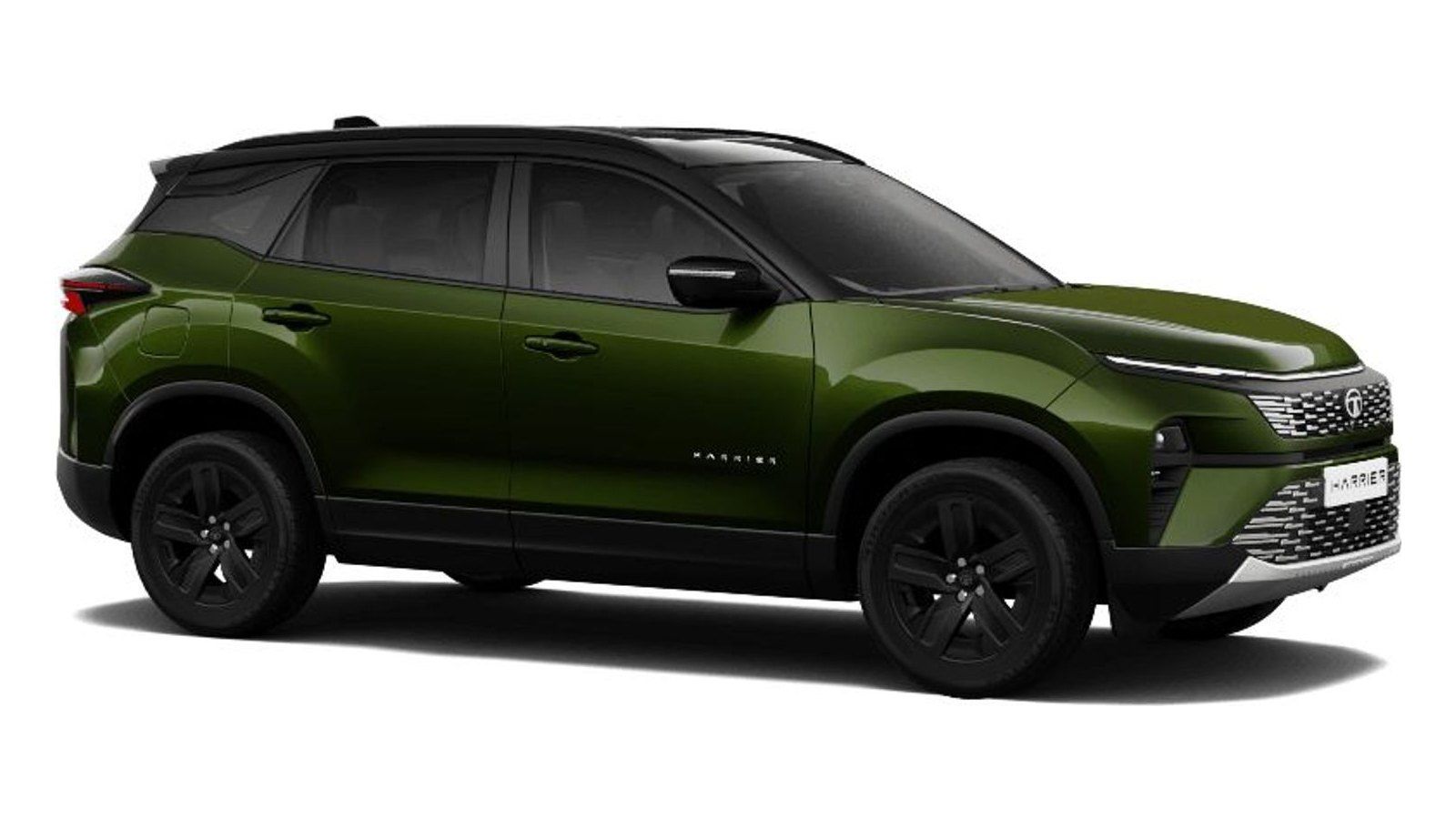 Tata Harrier in Seaweed Green With Dual Tone