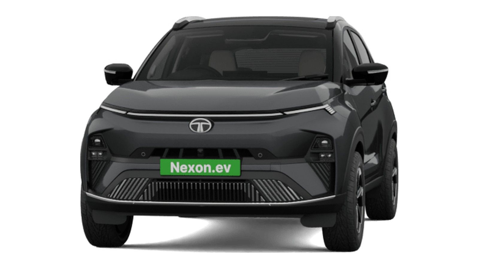 Tata Nexon EV in Daytona Grey With White Roof