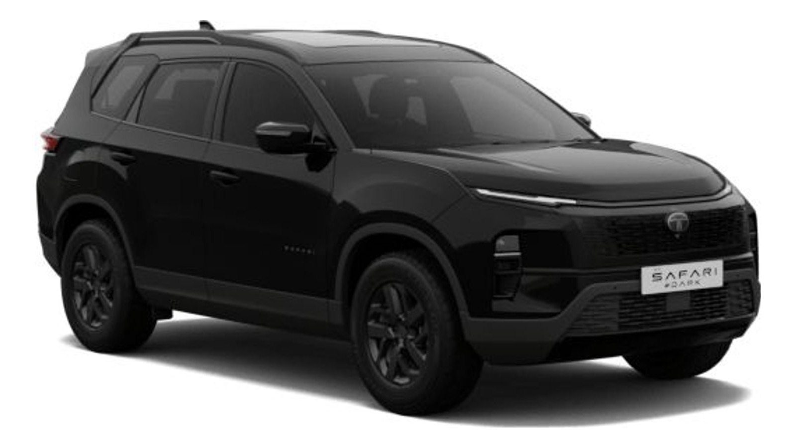 Tata Safari in Carbon Black