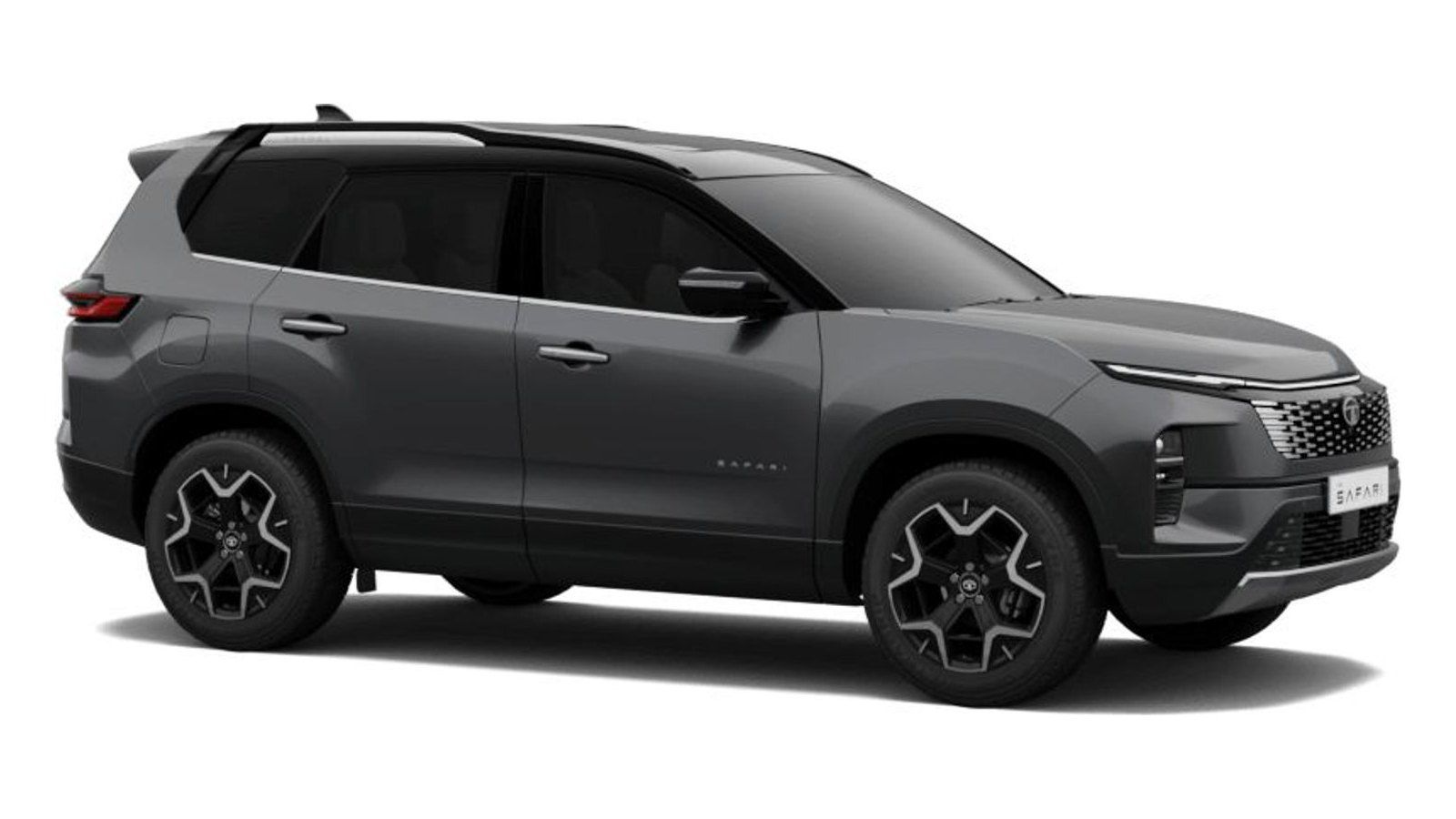 Tata Safari in Daytona Grey With Dual Tone