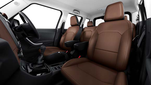 Mahindra Bolero Neo — Mocha Brown interior theme on preceding variants