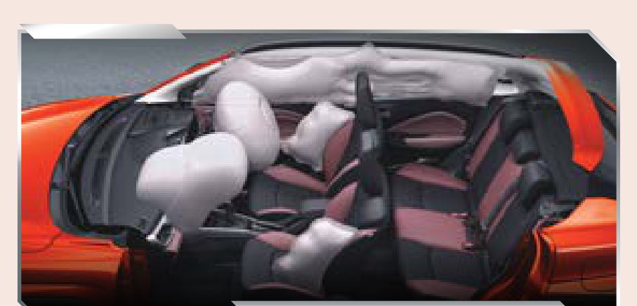 Toyota Urban Cruiser Taisor — Six-airbag passive safety system