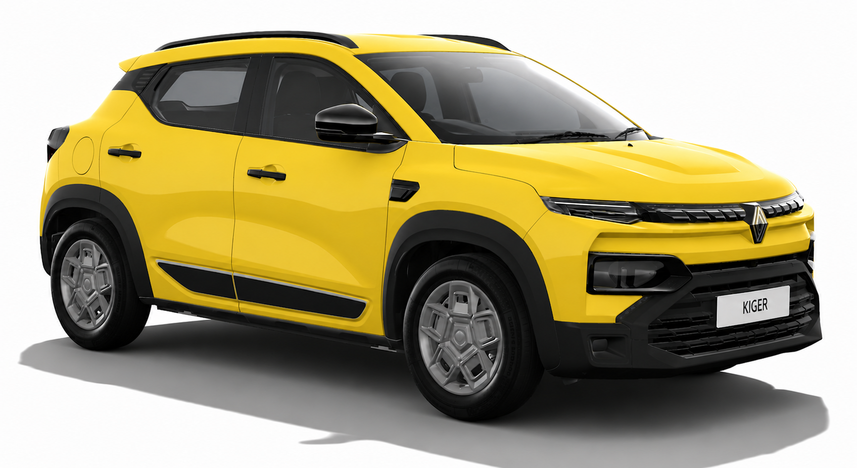 Renault Kiger in Oasis Yellow