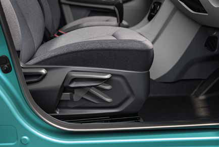 Tata Tiago NRG — Height adjustable driver seat