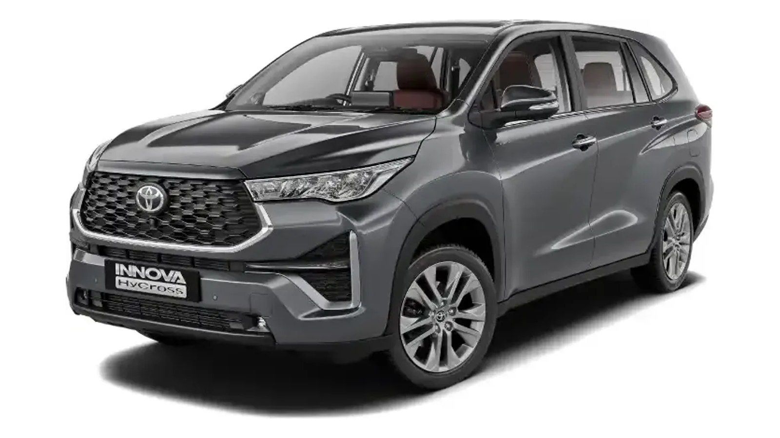 Toyota Innova Hycross in Silver Metallic