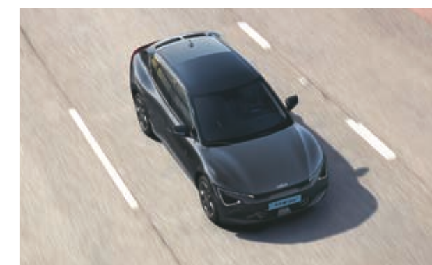 Kia EV6 — 0 to 100 km/h in 5.3 seconds.