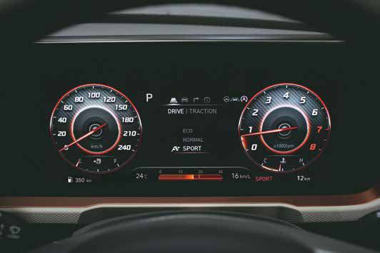 Hyundai Creta — Drive & Traction modes — Eco / Normal / Sport