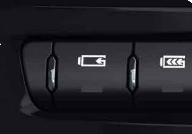 Tata Tigor EV — Multi-mode regenerative braking with 4 selectable levels (0 to 3) in each drive mode to maximise range and efficiency