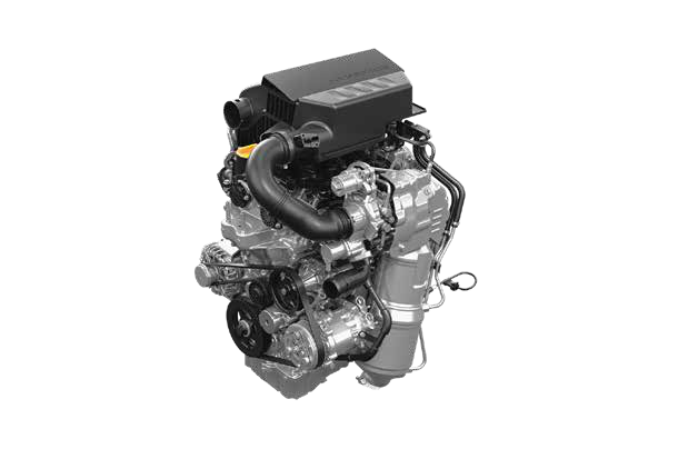 Tata Curvv — 1.2L Hyperion GDi turbo-petrol — 123 bhp and 225 Nm, with 350-bar direct injection and sodium-cooled exhaust valves.