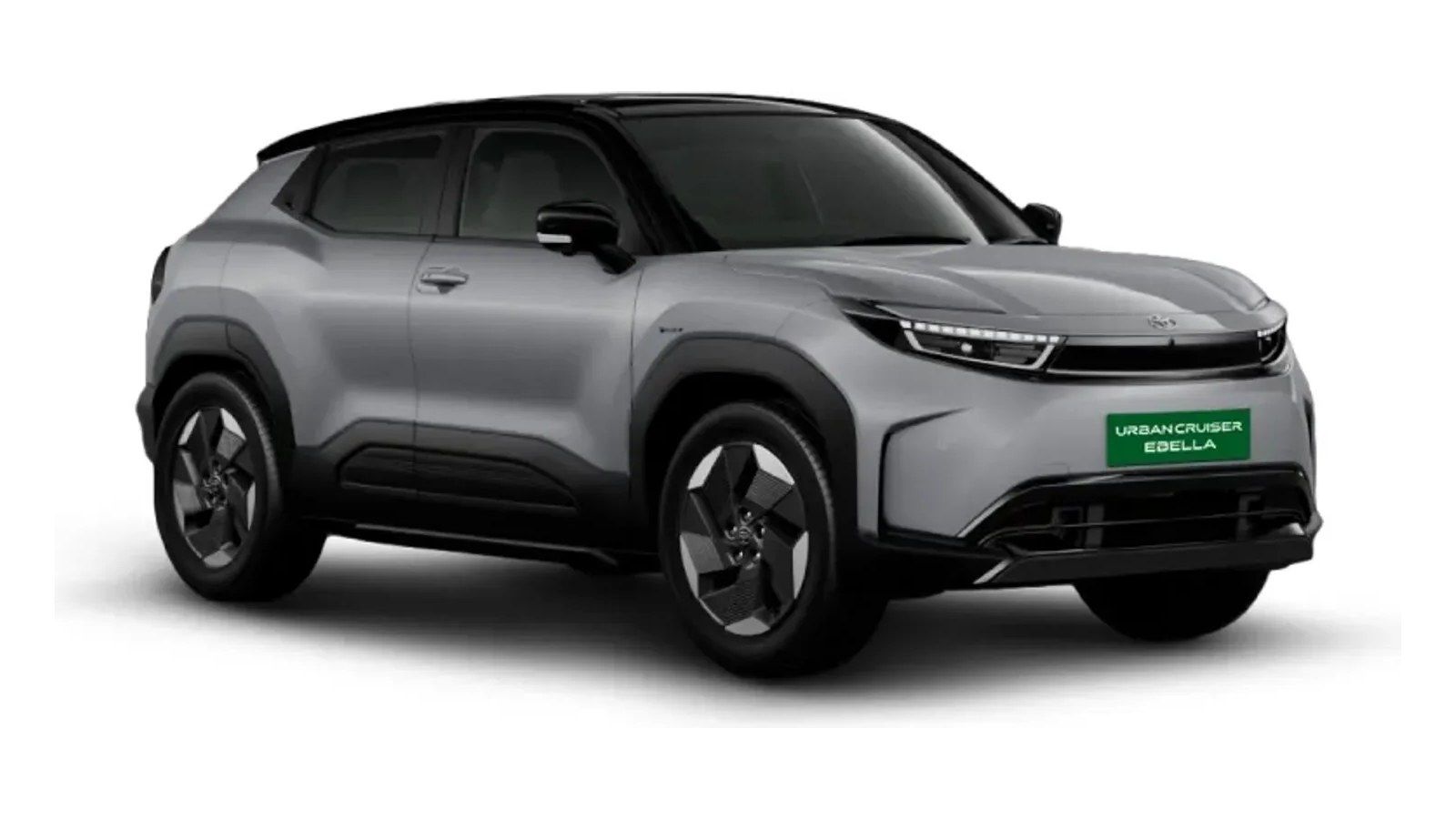 Toyota Urban Cruiser Ebella in Enticing Silver Dual-Tone