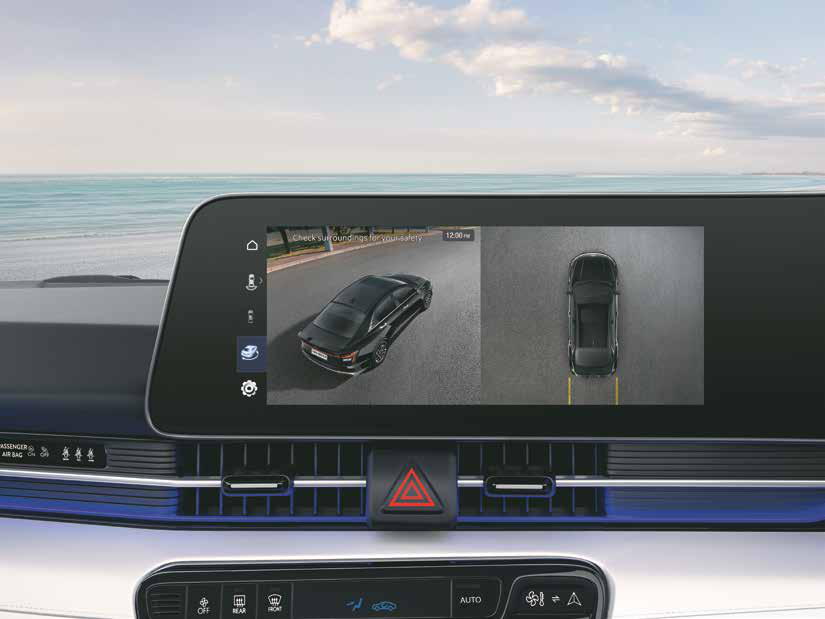 Hyundai Verna — Surround view monitor (SVM)