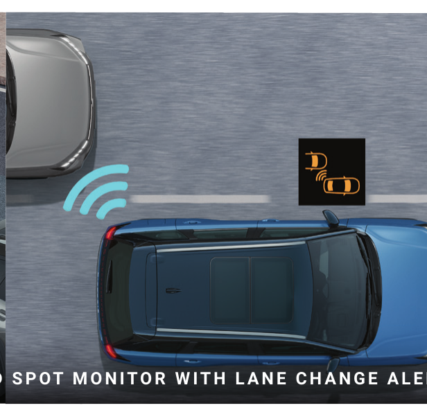 Maruti Suzuki Victoris — Blind spot monitor with lane change alert
