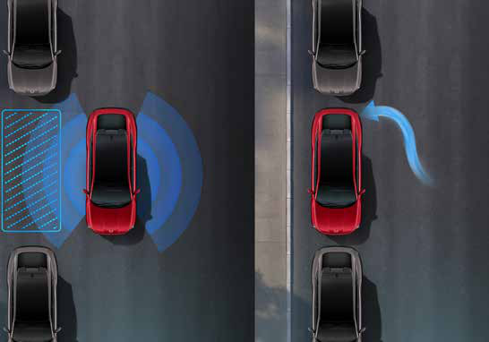 Mahindra XEV 9e — AutoPark automated parking takes the wheel
