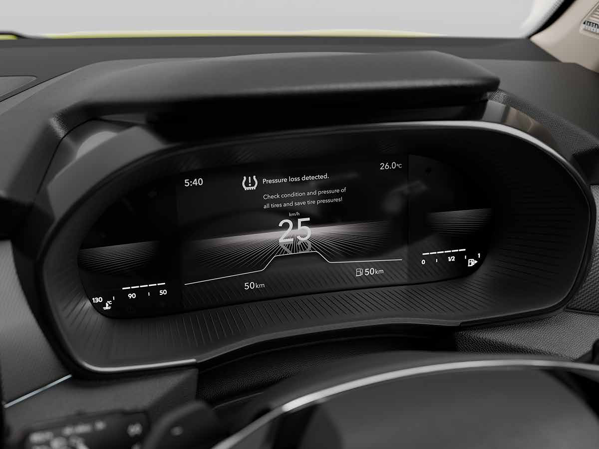 Skoda Kylaq — Tyre Pressure Monitoring System
