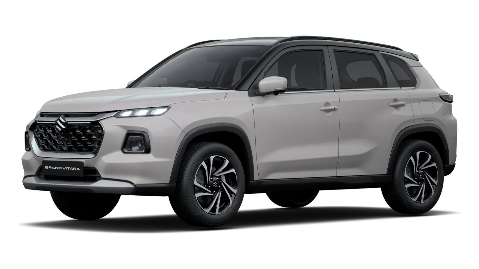 Maruti Suzuki Grand Vitara in Arctic White with Black Roof