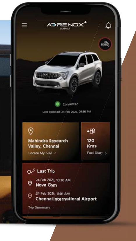 Mahindra XUV 7XO — ADRENOX+ Connect with 93 connected features