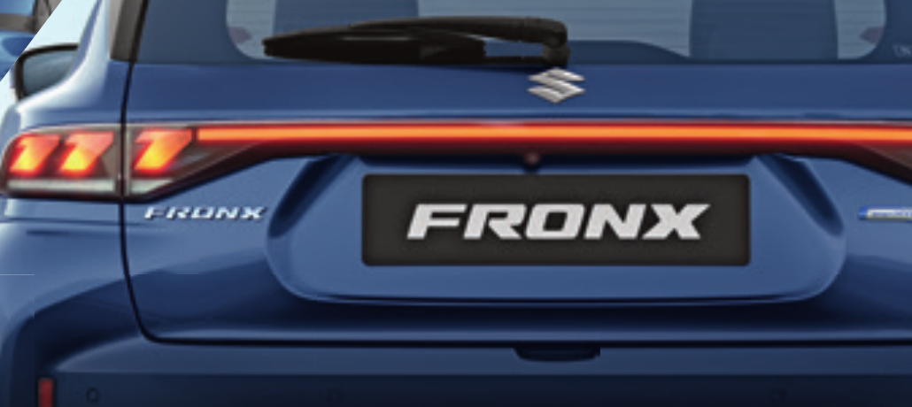 Maruti Suzuki Fronx — Full-LED sweeping connected rear combination lamp