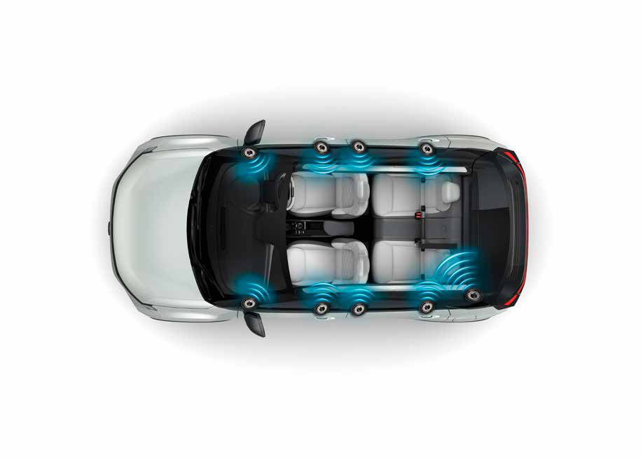 Tata Nexon EV — JBL cinematic sound system - 9 speakers including external sub-woofer for 360-degree surround sound