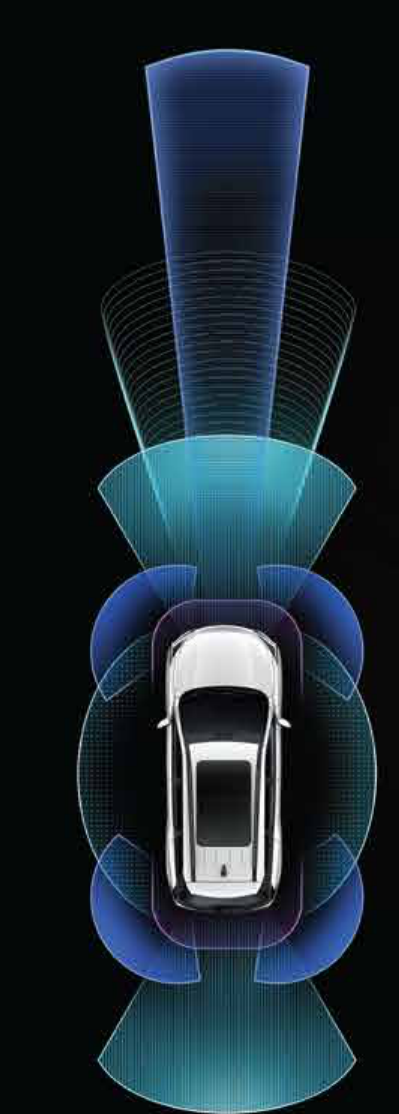 Mahindra XEV 9S — Level 2 ADAS with 5 radars, 12 ultrasonic sensors and a vision camera