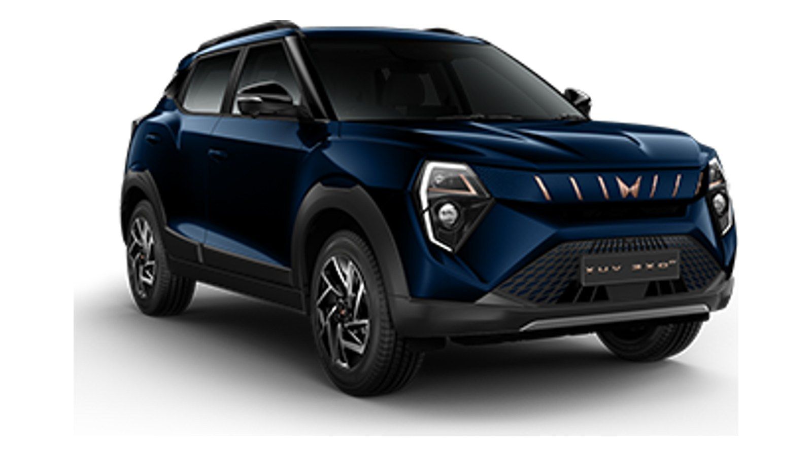 Mahindra XUV 3XO EV in Nebula Blue