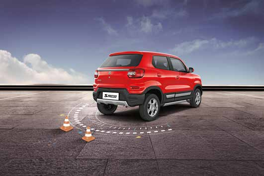 Maruti Suzuki S-Presso — Rear parking assist sensors for easier reversing.