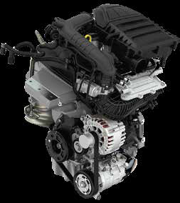 Skoda Slavia — 1.0 TSI turbo-petrol engine with 85 kW and Active Cylinder Technology.