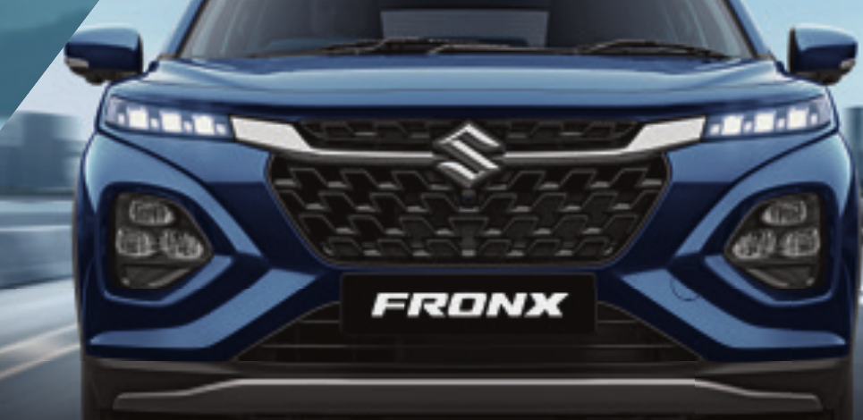 Maruti Suzuki Fronx — NEXWave grille with chrome accent and striking front fascia