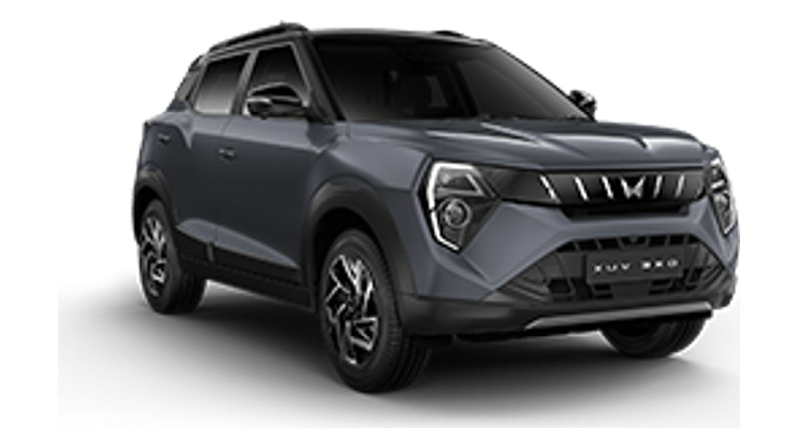 Mahindra XUV 3XO in Galvono Grey with Stealth Black