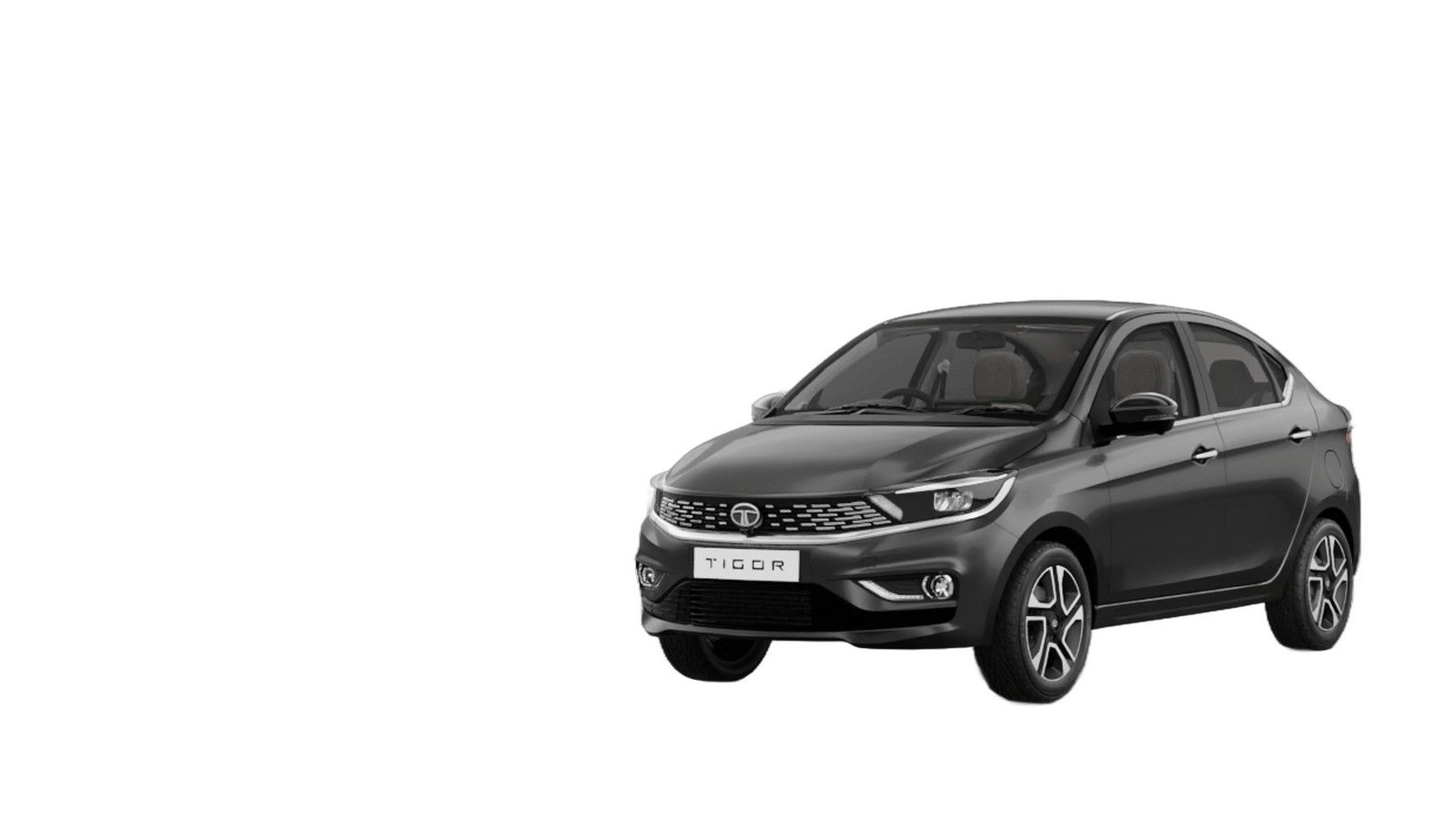 Tata Tigor in Daytona Grey
