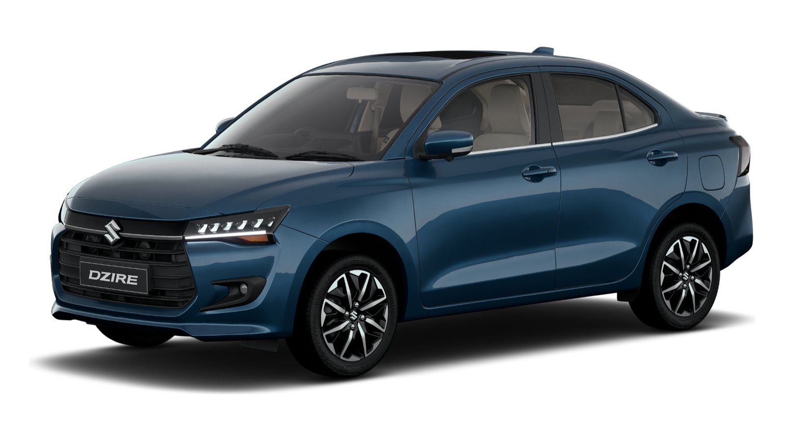Maruti Suzuki Dzire in Alluring Blue