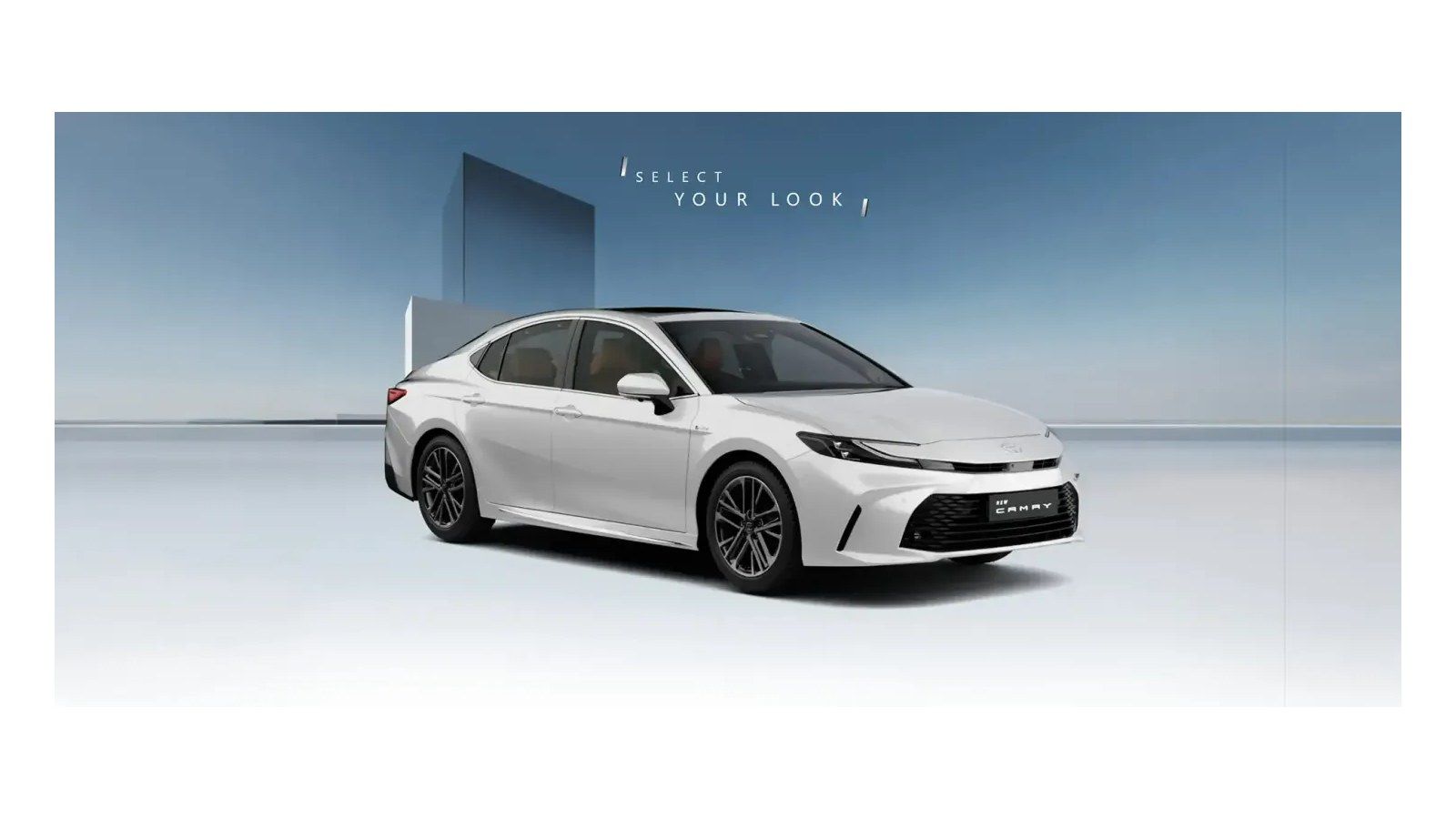 Toyota Camry in 089 Platinum White Pearl