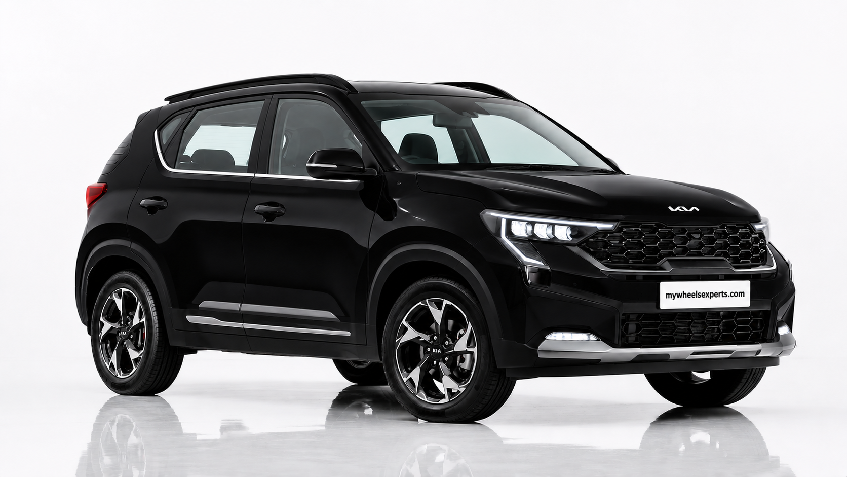 Kia Sonet in Aurora Black Pearl