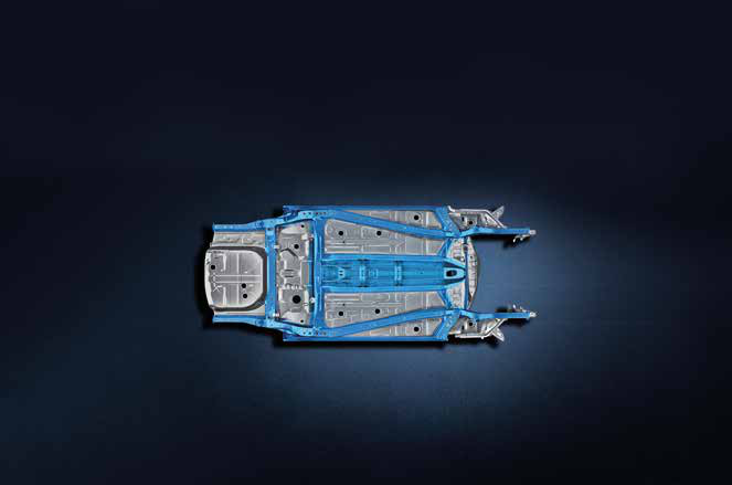 Maruti Suzuki Wagon R — HEARTECT platform: a lightweight, high-rigidity body shell engineered to absorb impact energy.