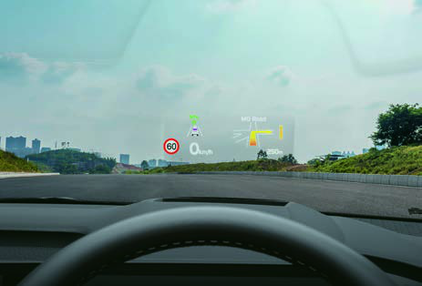 Kia Carnival — 27.94 cm (11") advanced head-up display