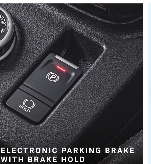 Maruti Suzuki Victoris — Electronic parking brake with brake hold